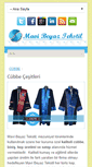 Mobile Screenshot of mavibeyaztekstil.net